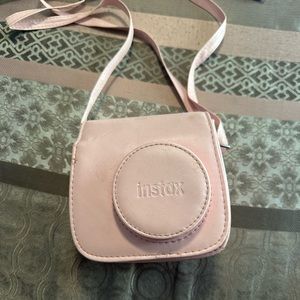 Polaroid, pink camera